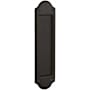 Baldwin Boulder Style Pocket Door Passage Trim Half Pair from the Estate Collection Oil Rubbed Bronze