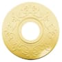 Baldwin R011 Privacy Rosette Only from the Estate Collection - Pair Lifetime Polished Brass