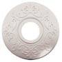 Baldwin R011 Privacy Rosette Only from the Estate Collection - Pair Lifetime Polished Nickel