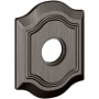 Baldwin Individual 3.25" Height Bethpage Passage Rosette Lifetime Graphite Nickel