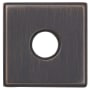 Baldwin Hollywood Hills Estate Square Rosette for Passage Functions - Pair Venetian Bronze