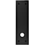 Baldwin Hollywood Hills Estate Rectangular Rosette for Privacy Functions - Pair Satin Black
