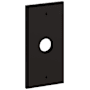 Baldwin R053 Rectangular Dummy Rosette Only from the Estate Collection - Single Oil Rubbed Bronze