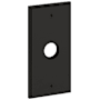 Baldwin R053 Rectangular Dummy Rosette Only from the Estate Collection - Single Distressed Oil Rubbed Bronze