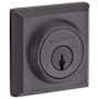 Baldwin Traditional Square SmartKey Single Cylinder Keyed Entry Deadbolt Venetian Bronze