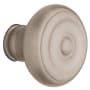 Baldwin Individual Estate Knob without Rosettes Lifetime Satin Nickel