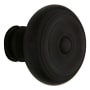 Baldwin Individual Estate Knob without Rosettes Distressed Oil Rubbed Bronze