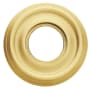 Baldwin 5038 Dummy Rosette Only from the Estate Collection - Pair Satin Brass and Brown