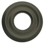 Baldwin 5038 Dummy Rosette Only from the Estate Collection - Pair Satin Black