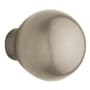 Baldwin Individual Estate Knob without Rosettes Lifetime Satin Nickel