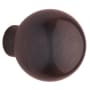 Baldwin Individual Estate Knob without Rosettes Venetian Bronze