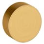 Baldwin Pair of Estate Knobs without Rosettes Lifetime Satin Brass