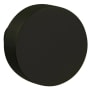Baldwin Pair of Estate Knobs without Rosettes Satin Black