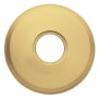 Baldwin 5075 Dummy Rosette Only from the Estate Collection - Pair Lifetime PVD Satin Brass