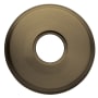 Baldwin 5075 Dummy Rosette Only from the Estate Collection - Pair Satin Brass and Black