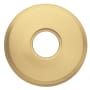 Baldwin 5075 Dummy Rosette Only from the Estate Collection - Pair Satin Brass and Brown