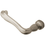 Baldwin Single Left Hand Estate Lever Minus Rosettes Lifetime Satin Nickel