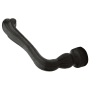 Baldwin Single Left Hand Estate Lever Minus Rosettes Distressed Oil Rubbed Bronze