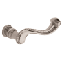 Baldwin Pair of Estate Rope Levers without Rosettes Lifetime Polished Nickel