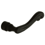 Baldwin Pair of Estate Levers without Rosettes Satin Black