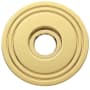 Baldwin 5147 Privacy Rosette Only from the Estate Collection - Pair Non-Lacquered Brass