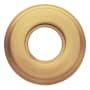 Baldwin 5155 Privacy Rosette Only from the Estate Collection - Pair Vintage Brass