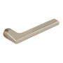 Baldwin Pair of Estate Levers without Rosettes Lifetime Satin Nickel