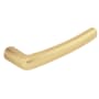 Baldwin Single Right Hand Estate Lever Minus Rosettes Lifetime PVD Satin Brass