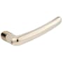 Baldwin Single Right Hand Estate Lever Minus Rosettes Lifetime Polished Nickel