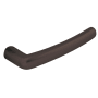 Baldwin Single Right Hand Estate Lever Minus Rosettes Oil Rubbed Bronze
