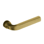 Baldwin Single Right Hand Estate Lever Minus Rosettes Lifetime PVD Satin Brass