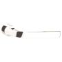 Baldwin Single Right Hand Estate Lever Minus Rosettes Lifetime Polished Nickel