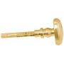 Baldwin Interior and Exterior Turn Knob for 6732 Lifetime PVD Satin Brass