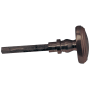 Baldwin Interior and Exterior Turn Knob for 6732 Venetian Bronze
