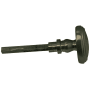 Baldwin Interior and Exterior Turn Knob for 6732 Satin Black