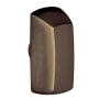 Baldwin Interior and Exterior Turn Knob for 6733, 6760, and 6762 Satin Brass and Black