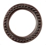 Baldwin Beaded Decorative Cylinder Trim Collar Venetian Bronze