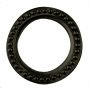 Baldwin Beaded Decorative Cylinder Trim Collar Satin Black