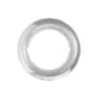 Baldwin Standard Rim Decorative Cylinder Trim Collar Lifetime Satin Nickel