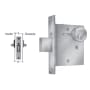 Baldwin Double Cylinder Mortise Deadlock with 2-1/2" Backset Polished Chrome