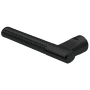 Baldwin Single Left Hand Estate Lever Minus Rosettes Distressed Oil Rubbed Bronze