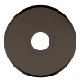 Baldwin R016 Passage Rosette Only from the Estate Collection - Single Satin Black