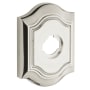 Baldwin Individual 3.25" Height Bethpage Passage Rosette Lifetime Polished Nickel