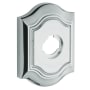 Baldwin Individual 3.25" Height Bethpage Passage Rosette Polished Chrome