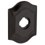 Baldwin Individual 3.25" Height Bethpage Passage Rosette Distressed Oil Rubbed Bronze