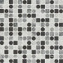 Bedrosians Modni - 12" x 12" Rectangle Floor and Wall Tile - Honed Visual - Sold by Carton (10.1 SF/Carton) Jett White Carrara / Nero Marquina / Bardiglio Nuvolato