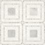 Bedrosians Atrium - 16" x 16" Square Floor and Wall Tile - Honed Visual - Sold by Carton (8.6 SF/Carton) White Carrara / White Thassos