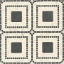 Bedrosians Atrium - 16" x 16" Square Floor and Wall Tile - Honed Visual - Sold by Carton (8.6 SF/Carton) Myra Beige / Basalt