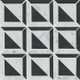 Bedrosians Sample Only of 10000112.1312.13-Ma White Carrara / Nero Marquina