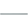 Bedrosians Marin 12" x 1" Glossy Ceramic Grout or Thin-Set Tile Jolly - Sold by Piece (1 LF/Piece) Misty Blue (Light Blue)